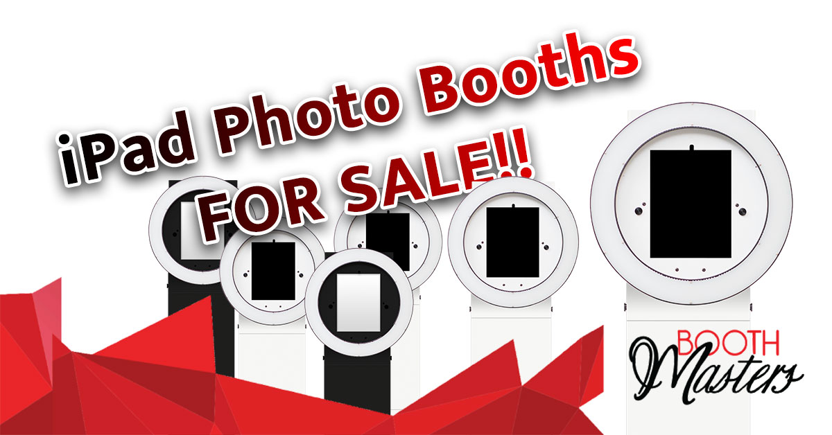 iPad photo booths for sale