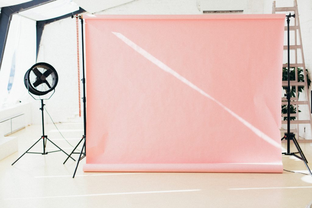 DIY photo booth backdrop