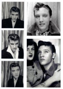 Elvis in a photobooth